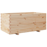 Fioriera da Giardino 110x60x49,5 cm in Legno Massello di Pino 3282569