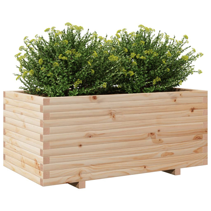 Fioriera da Giardino 110x60x49,5 cm in Legno Massello di Pino 3282569