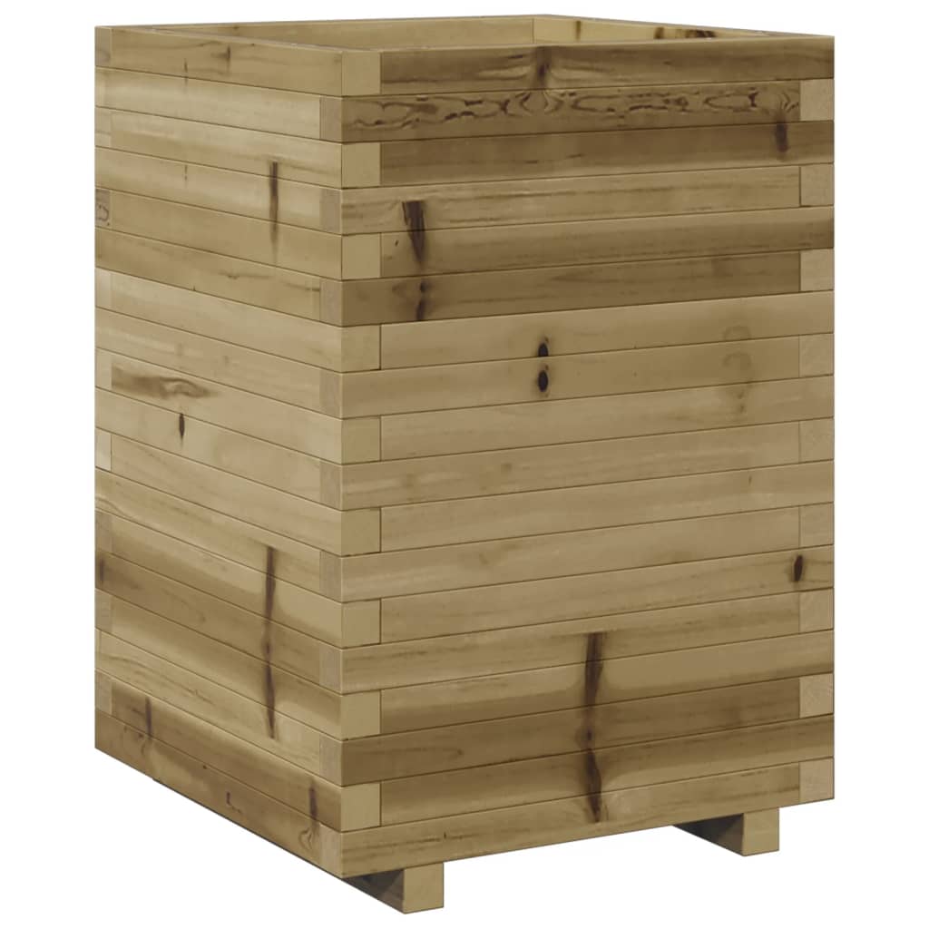 Fioriera da Giardino 50x50x72,5 cm in Legno di Pino Impregnato 3282578