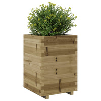 Fioriera da Giardino 50x50x72,5 cm in Legno di Pino Impregnato 3282578