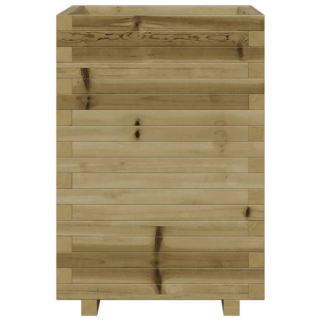 Fioriera da Giardino 50x50x72,5 cm in Legno di Pino Impregnato 3282578