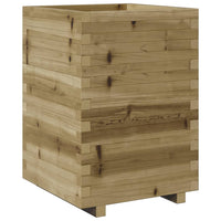 Fioriera da Giardino 50x50x72,5 cm in Legno di Pino Impregnato 3282578