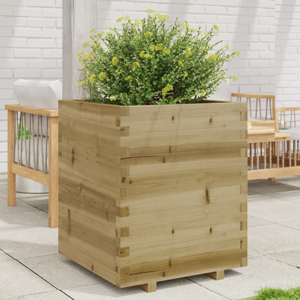 Fioriera da Giardino 60x60x72,5 cm in Legno di Pino Impregnato 3282583