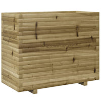 Fioriera da Giardino 90x40x72,5 cm in Legno di Pino Impregnato 3282598