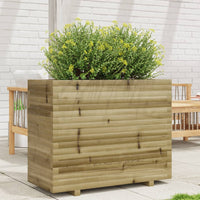 Fioriera da Giardino 90x40x72,5 cm in Legno di Pino Impregnato 3282598