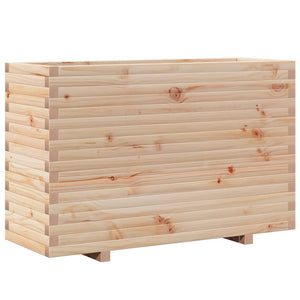 Fioriera da Giardino 110x40x72,5 cm in Legno Massello di Pino 3282599