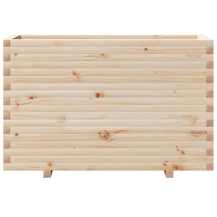 Fioriera da Giardino 110x40x72,5 cm in Legno Massello di Pino 3282599