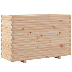 Fioriera da Giardino 110x40x72,5 cm in Legno Massello di Pino 3282599