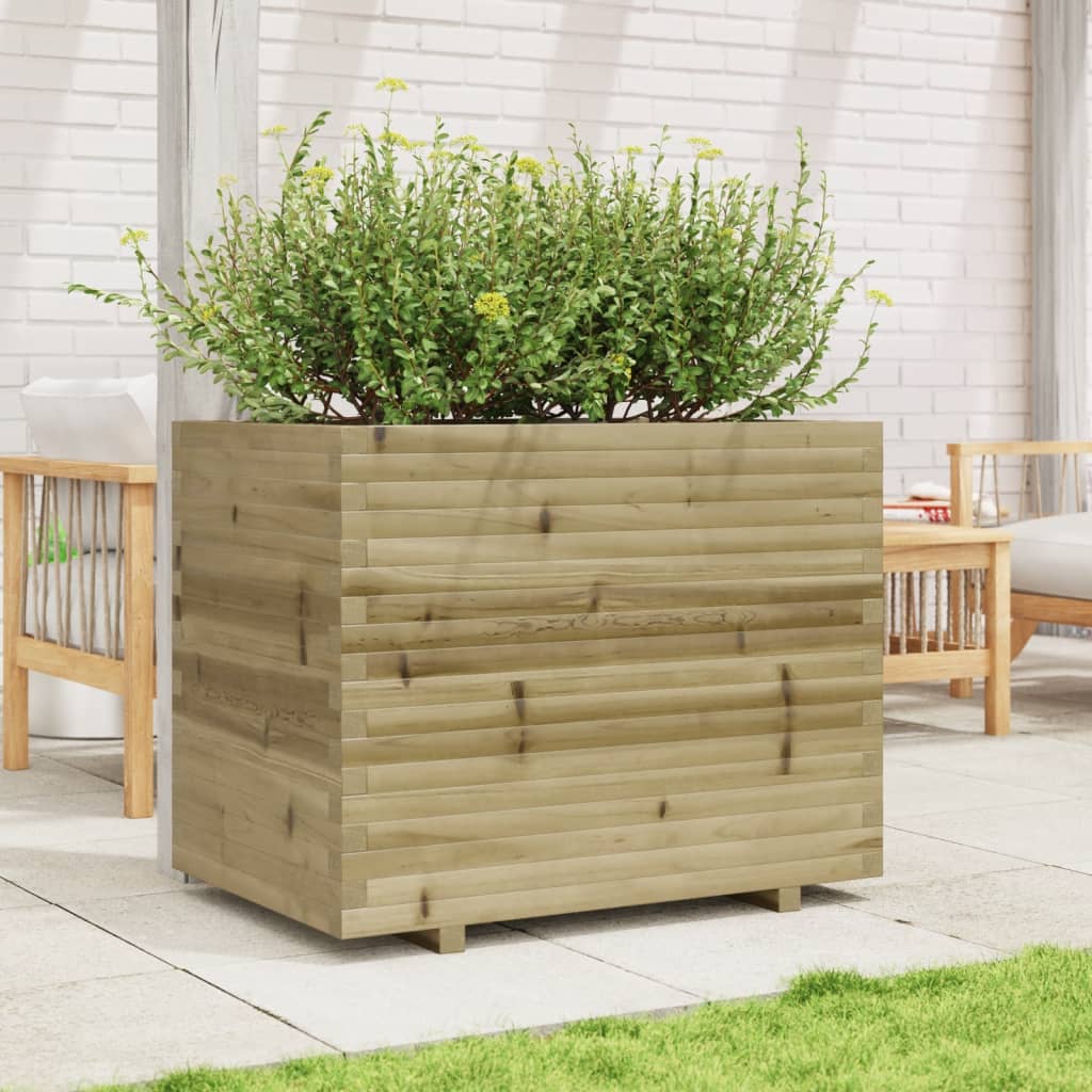 Fioriera da Giardino 90x60x72,5 cm in Legno di Pino Impregnato 3282608