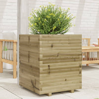 Fioriera da Giardino 60x60x72 cm in Legno di Pino Impregnato 3282618