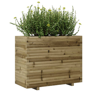 Fioriera da Giardino 90x40x72 cm in Legno di Pino Impregnato 3282638