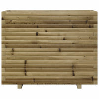 Fioriera da Giardino 90x40x72 cm in Legno di Pino Impregnato 3282638