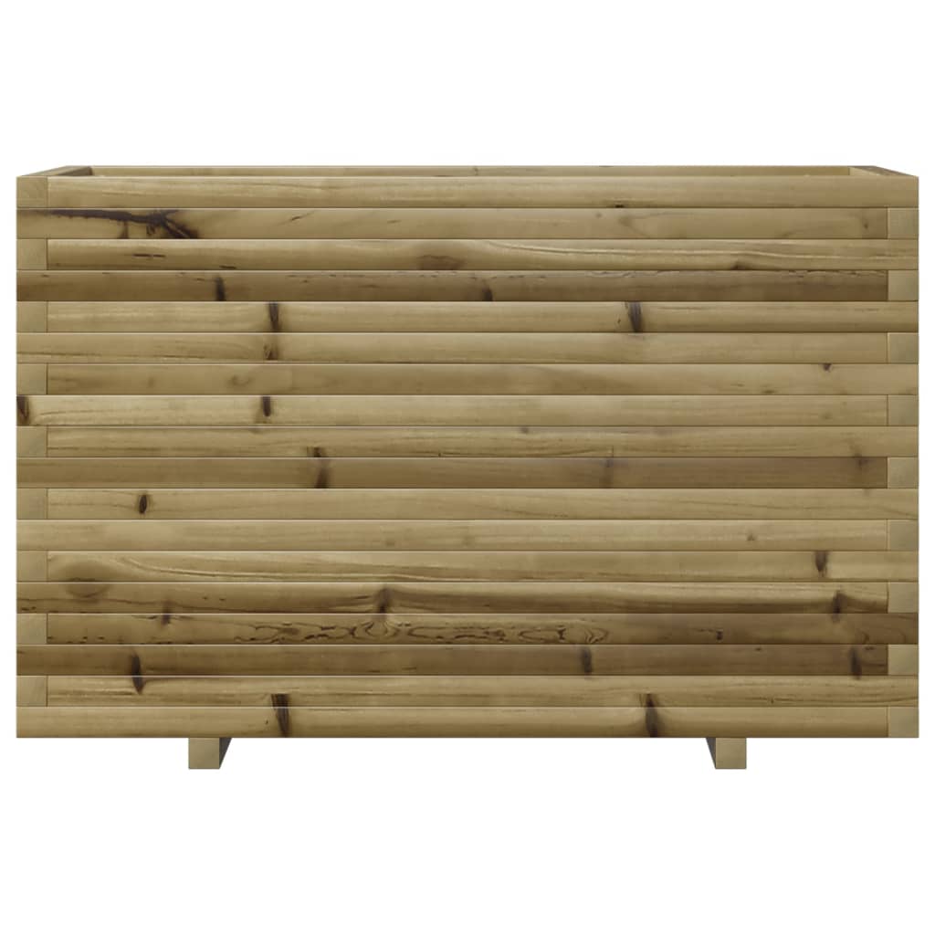 Fioriera da Giardino 110x40x72 cm in Legno di Pino Impregnato 3282643