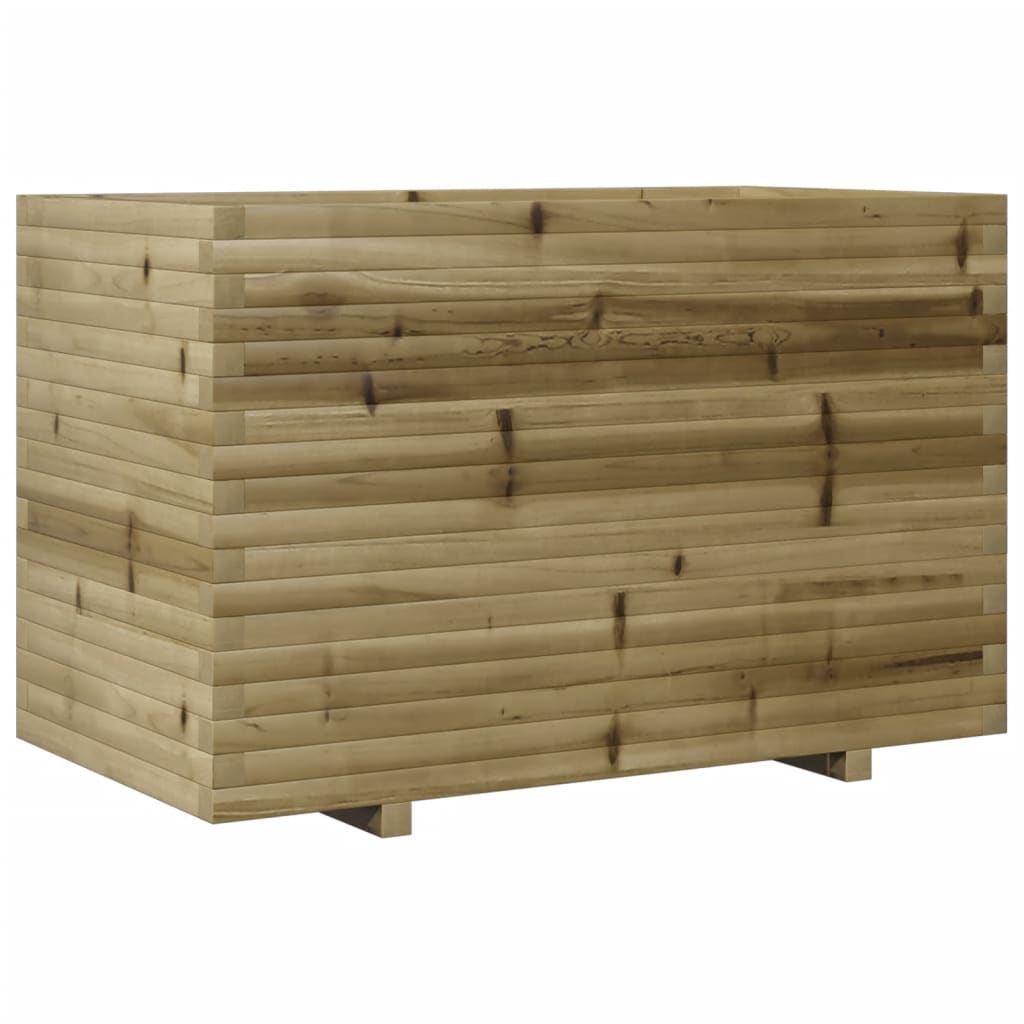 Fioriera da Giardino 110x60x72 cm in Legno di Pino Impregnato 3282653