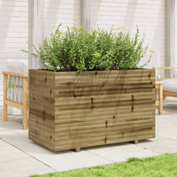 Fioriera da Giardino 110x60x72 cm in Legno di Pino Impregnato 3282653