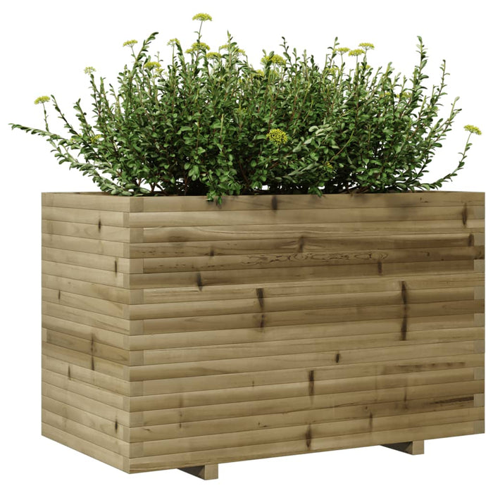 Fioriera da Giardino 110x60x72 cm in Legno di Pino Impregnato 3282653