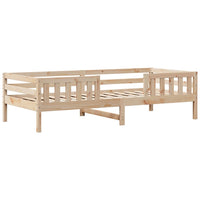 Set Giroletto con Panca e Tetto 100x200 cm in Legno di Pino 3282171