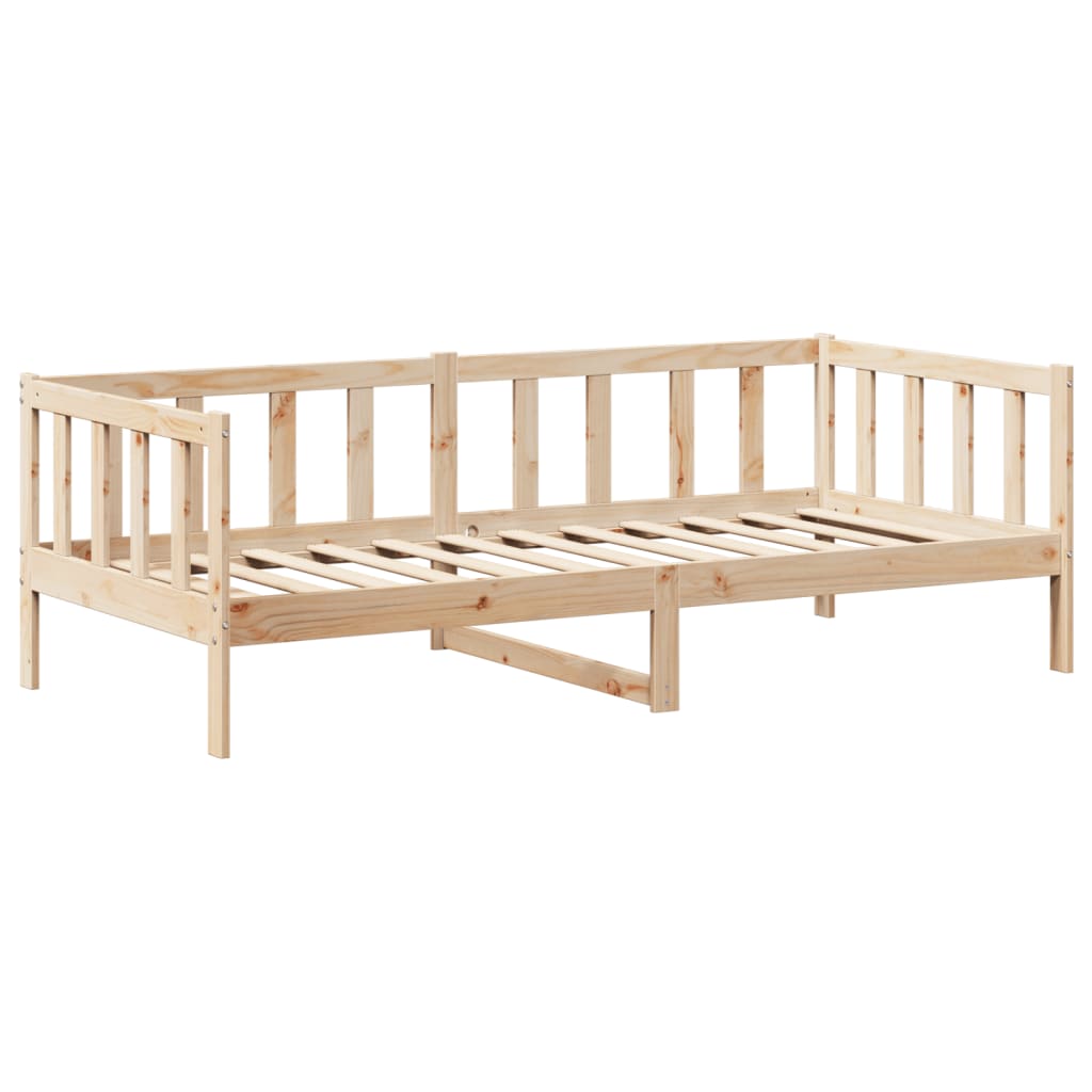 Set Dormeuse e Panca con Tetto 90x190cm Legno Massello di Pino 3282220