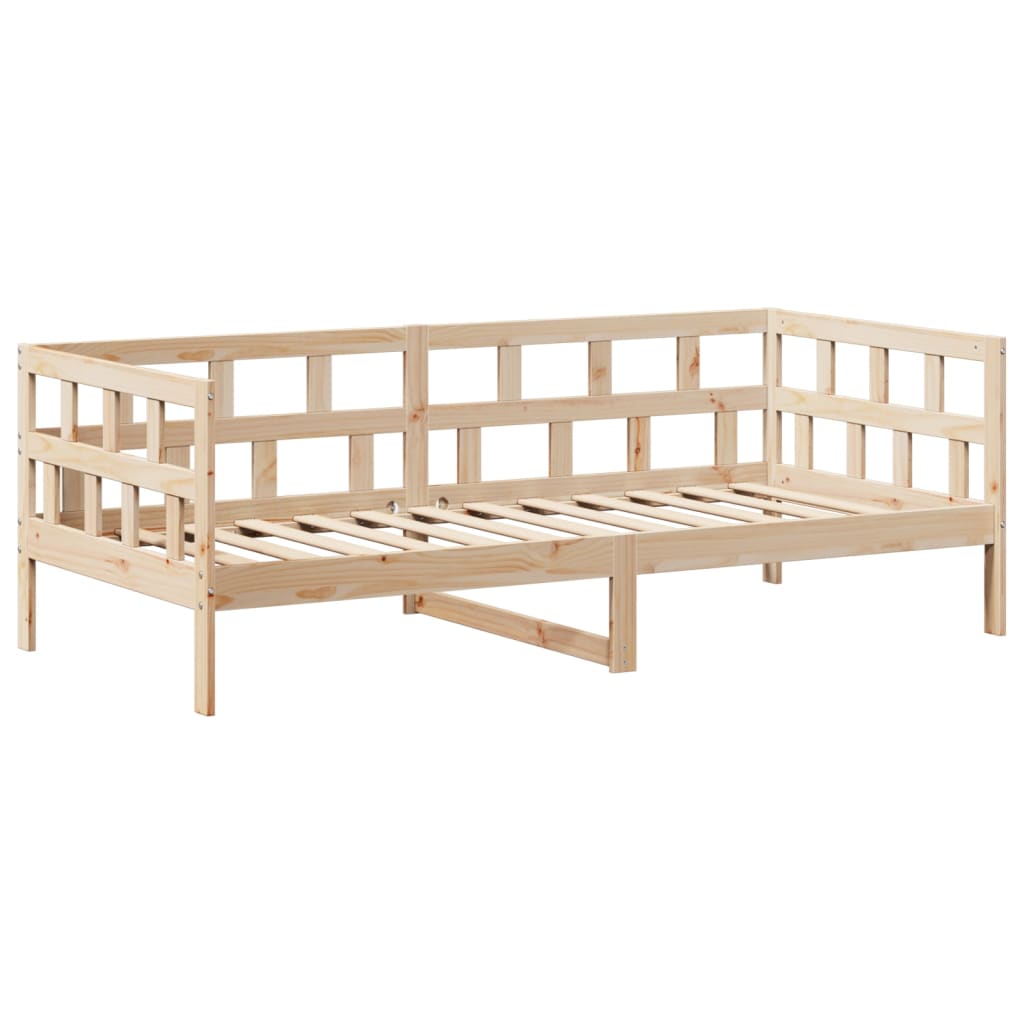 Set Dormeuse con Tetto 90x200cm Legno Massello di Pino 3282243