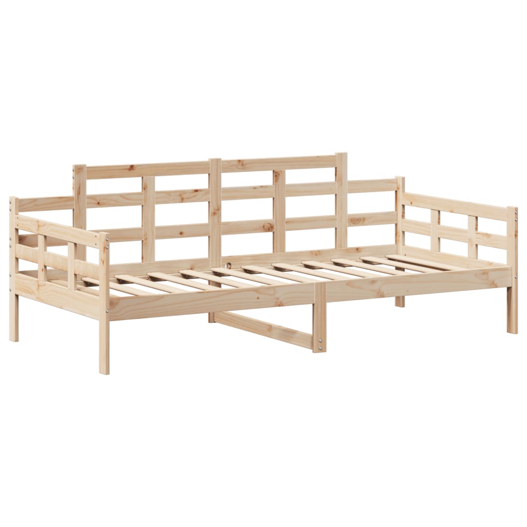 Set Dormeuse e Panca con Tetto 80x200cm Legno Massello di Pino 3282308