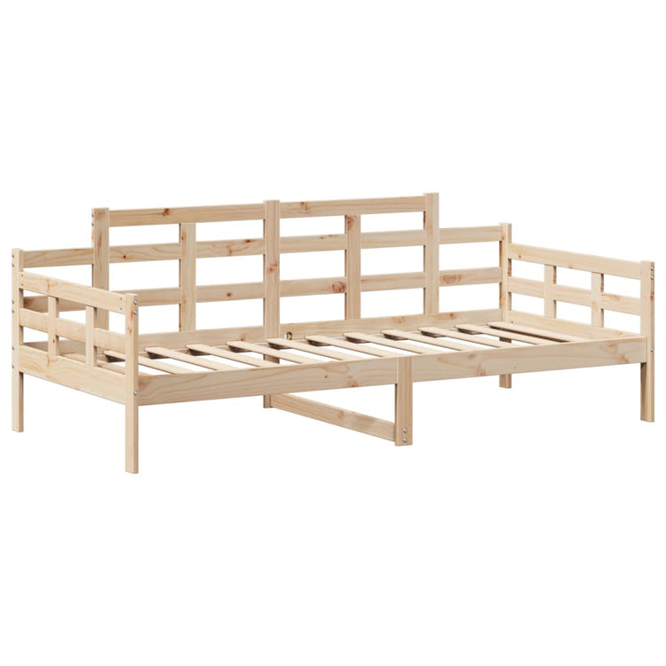 Set Dormeuse e Panca con Tetto 90x190cm Legno Massello di Pino 3282310