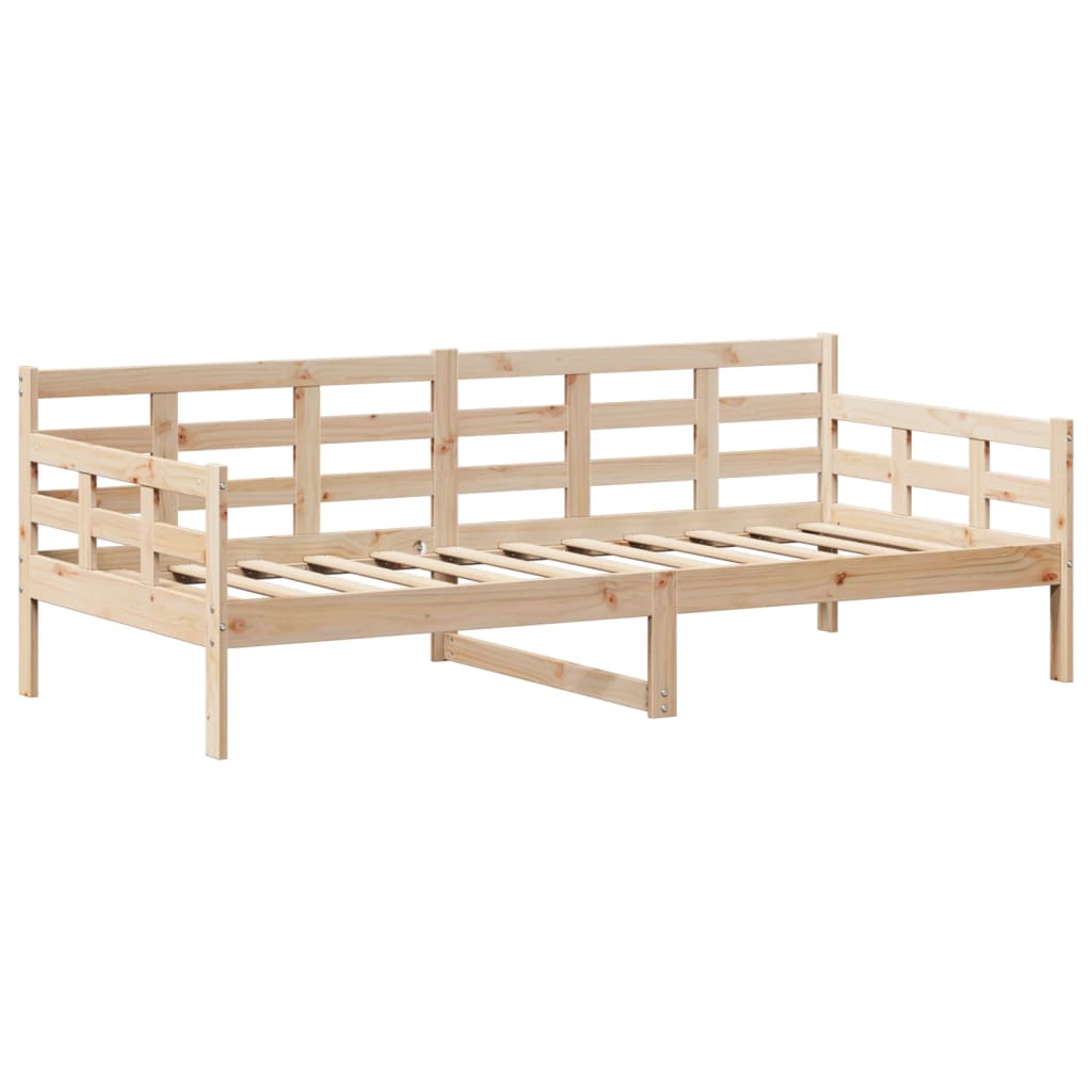 Set Dormeuse e Panca con Tetto 90x200cm Legno Massello di Pino 3282330