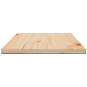 Piani Tavolo 2 pz 60x30x1,7 cm Rettangolare Legno Massello Pino 847411