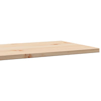 Piani Tavolo 2 pz 80x40x1,7 cm Rettangolare Legno Massello Pino 847414