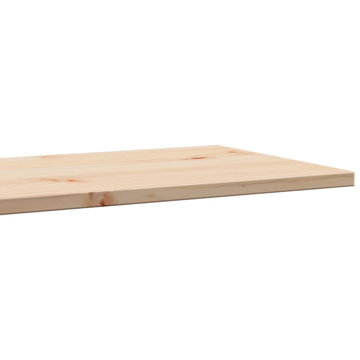 Piani Tavolo 2 pz 80x40x1,7 cm Rettangolare Legno Massello Pino 847414