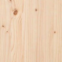 Piani Tavolo 2 pz 80x40x1,7 cm Rettangolare Legno Massello Pino 847414