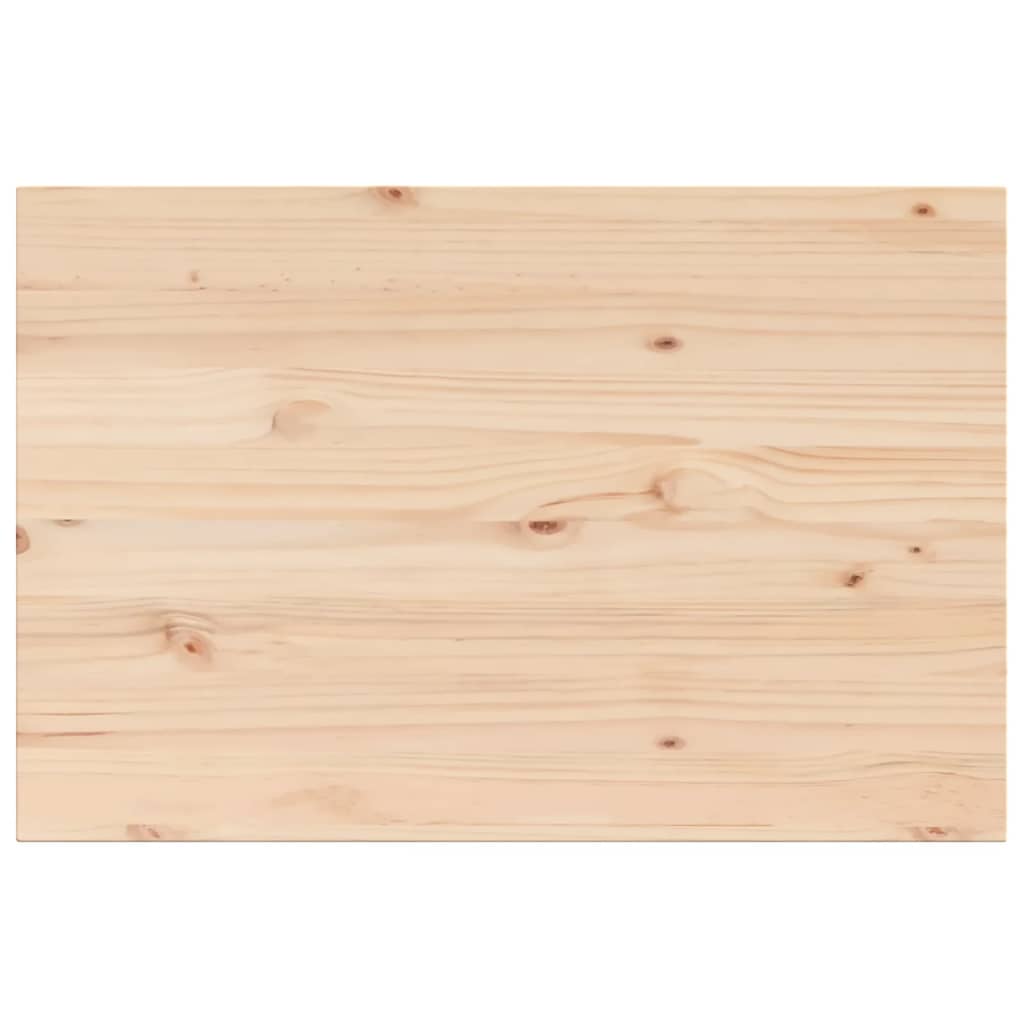 Piani Tavolo 3 pz 80x53x1,7 cm Rettangolare Legno Massello Pino 847420