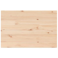 Piani Tavolo 3 pz 80x53x1,7 cm Rettangolare Legno Massello Pino 847420