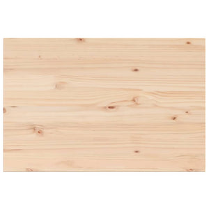 Piani Tavolo 3 pz 80x53x1,7 cm Rettangolare Legno Massello Pino 847420