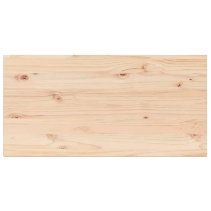 Piani Tavolo 4 pz 90x45x1,7 cm Rettangolare Legno Massello Pino 847421