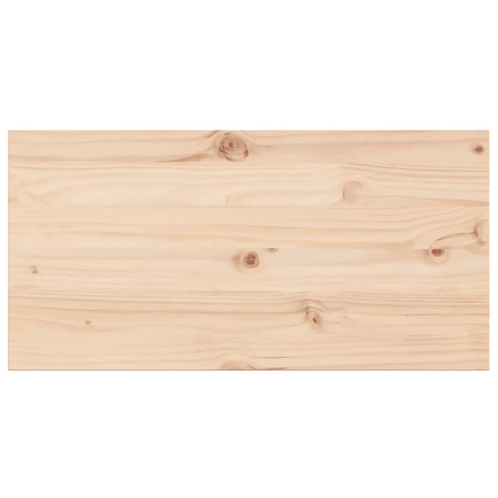 Piani Tavolo 2 pz 90x45x2,5 cm Rettangolare Legno Massello Pino 847430