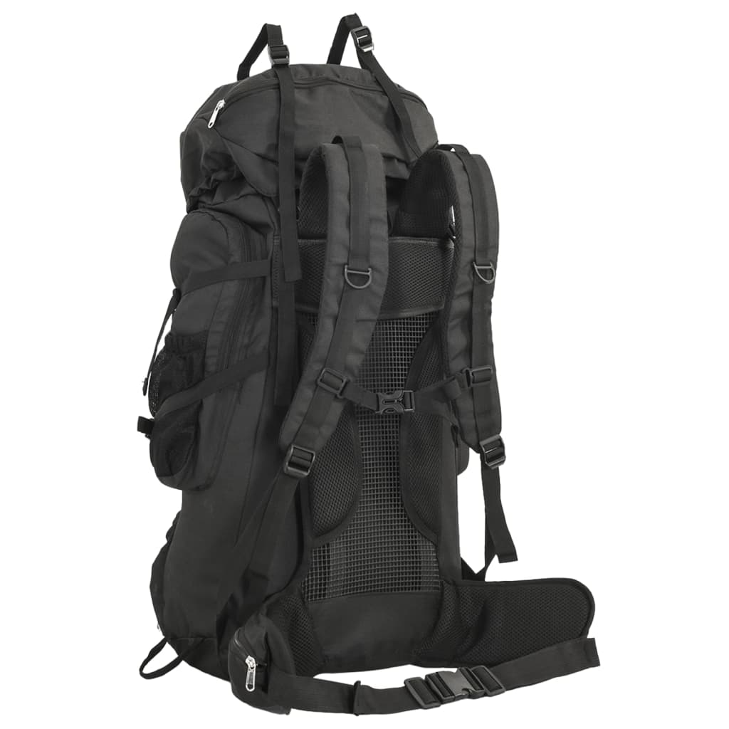 Zaino da Trekking Nero 60 L in Tessuto Oxford 4009960