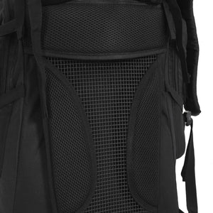 Zaino da Trekking Nero 60 L in Tessuto Oxford 4009960