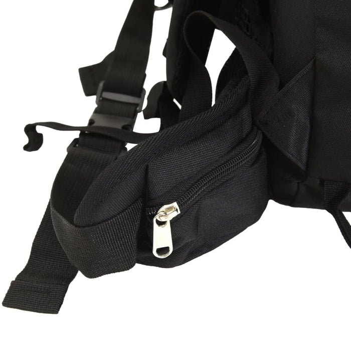 Zaino da Trekking Nero 60 L in Tessuto Oxford 4009960