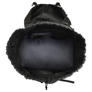 Zaino da Trekking Nero 60 L in Tessuto Oxford 4009960