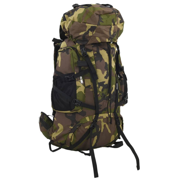 Zaino da Trekking Verde Mimetico 60 L in Tessuto Oxford 4009962