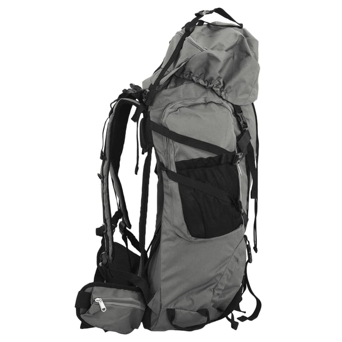 Zaino da Trekking Grigio 80 L in Tessuto Oxford 4009968