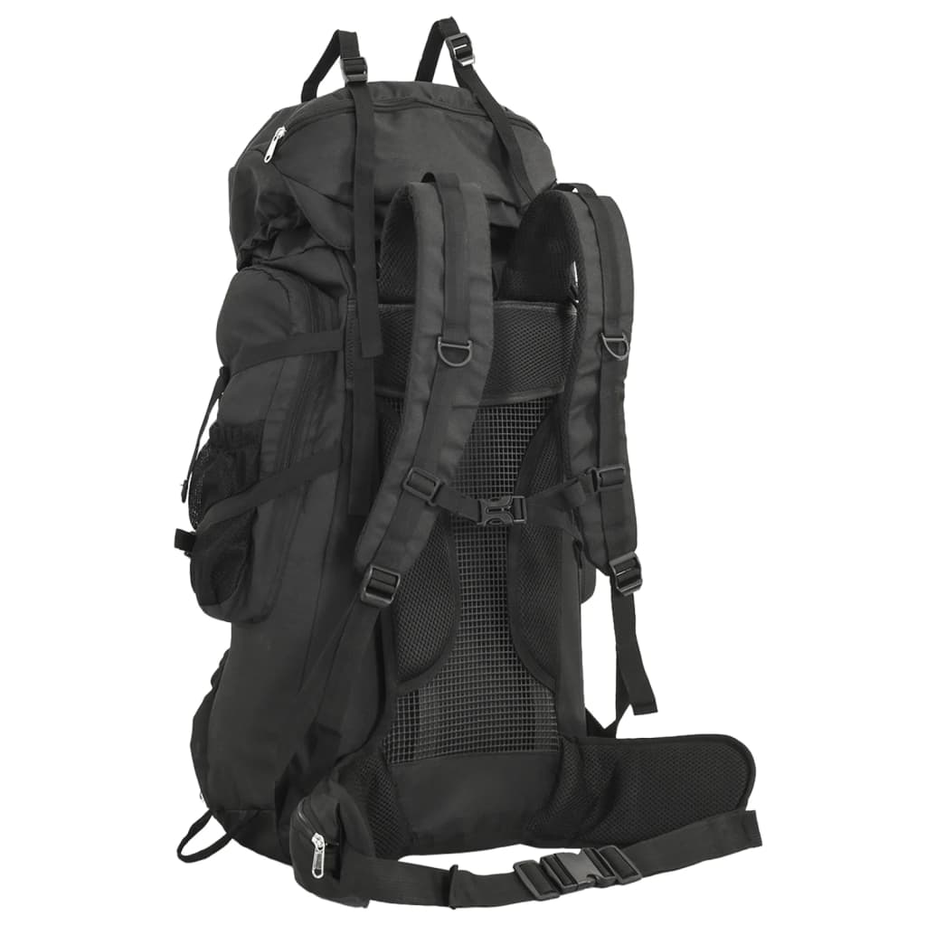 Zaino da Trekking Nero 100 L in Tessuto Oxford 4009974