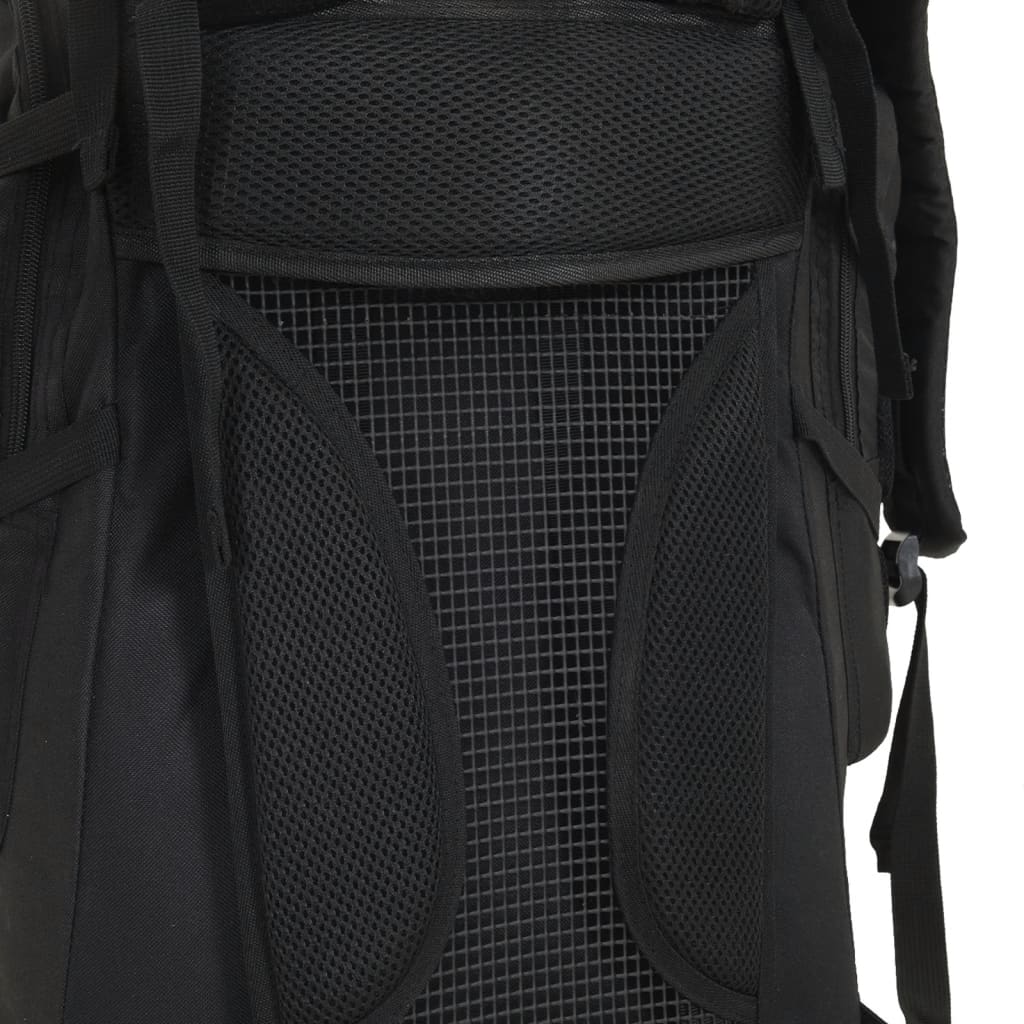 Zaino da Trekking Nero 100 L in Tessuto Oxford 4009974