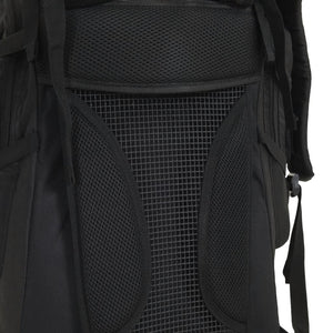 Zaino da Trekking Nero 100 L in Tessuto Oxford 4009974