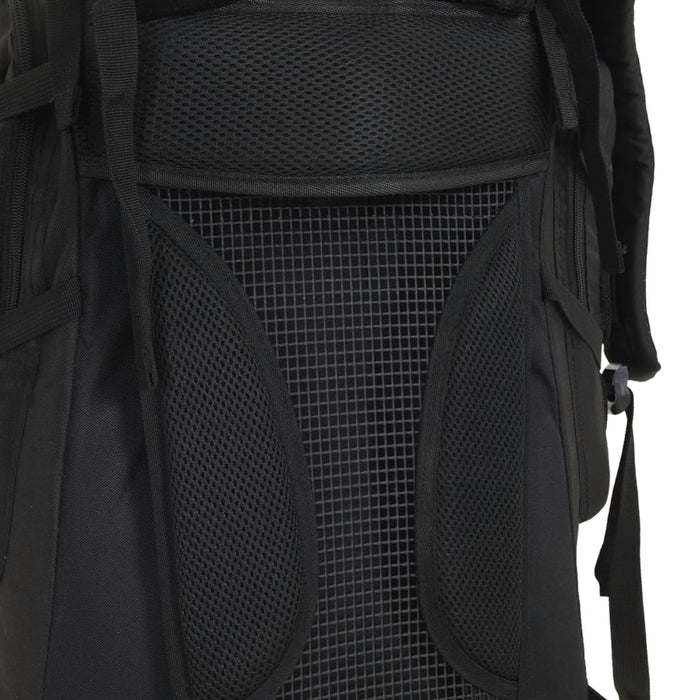 Zaino da Trekking Nero 100 L in Tessuto Oxford 4009974