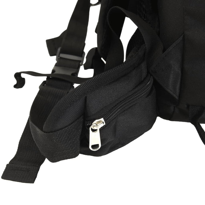 Zaino da Trekking Nero 100 L in Tessuto Oxford 4009974