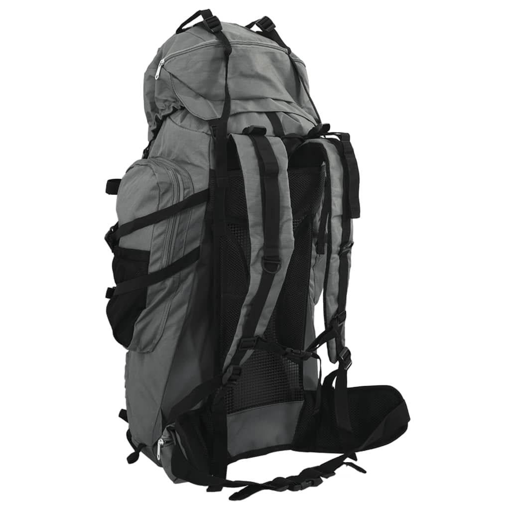 Zaino da Trekking Grigio 100 L in Tessuto Oxford 4009975