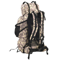 Zaino da Trekking Cammello Mimetico 100 L in Tessuto Oxford 4009978