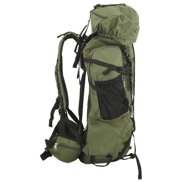 Zaino da Trekking Verde Militare 100 L in Tessuto Oxford 4009979