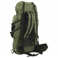 Zaino da Trekking Verde Militare 100 L in Tessuto Oxford 4009979